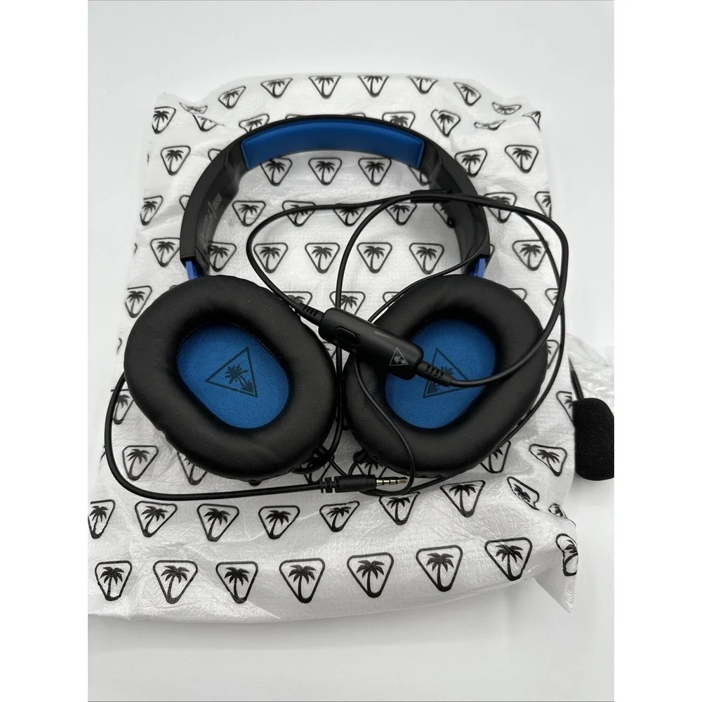 Turtle Beach‎ Ear Force Recon 50P Wired Gaming Headset Black / Blue Open Box New